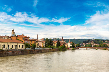 Adige River in Verona