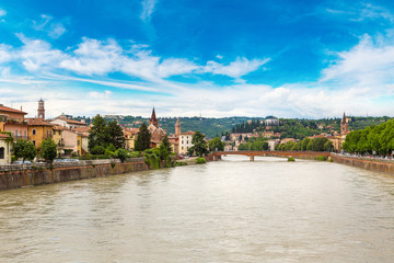 Adige River in Verona