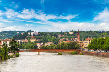 Obraz premium Adige River in Verona