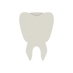 Tooth icon. Dental medical heath care and clininc theme. Isolated design. Vector illustration