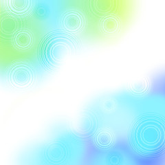 水の波紋の抽象画（背景画）　