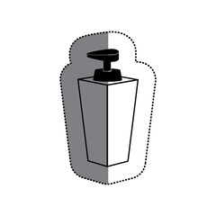 body cream icon. Spa center healthy lifestyle and care theme. Isolated design. Vector illustration