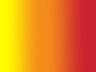 Gradient of yellow to orange to red