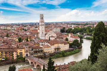 Panoramic view of Verona