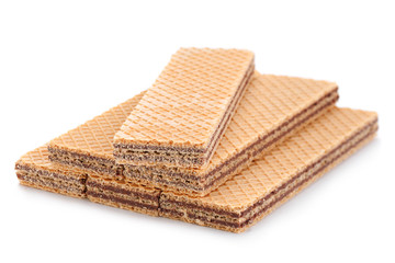 Wafer closeup on white