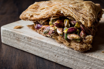 Halep Dessert with Pistachio / Fistikli Baklava