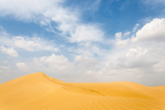 desert dunes background © chungking