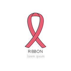 Ribbon line icon