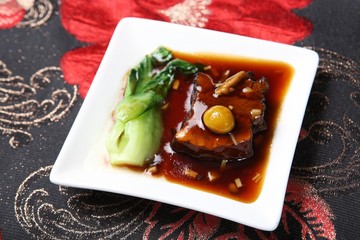 dongpayuk,  Fried Pork Belly in Soy Sauce, 동파육