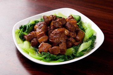 dongpayuk,  Fried Pork Belly in Soy Sauce, 동파육