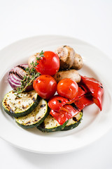 grilled vegetables