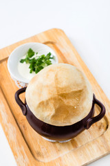 savoury turkey pot pie