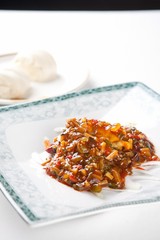 eohyang, Fish Flavored, 鱼香牛肉, 鱼香冬菇,