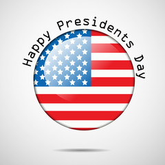 U.S.A Presidents Day background