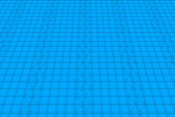 Obraz premium Wall of rectangle tiles with diagonal elements