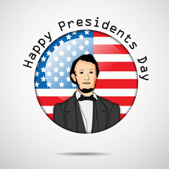 U.S.A Presidents Day background
