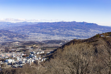 伊香保温泉と赤城山