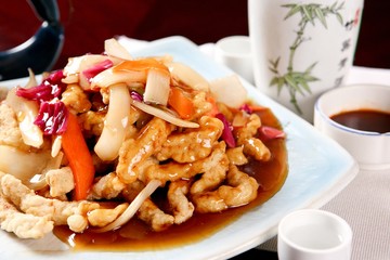 tangsuyuk,  Sweet and Sour Pork, 탕수육