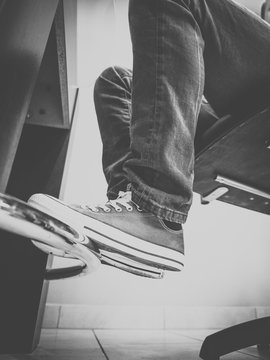 Chucks von unten