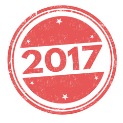 2017 sign or stamp