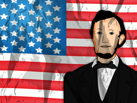 U.S.A Presidents Day background
