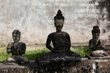 Wat Xieng Khuan Buddha park. Vientiane, Laos..