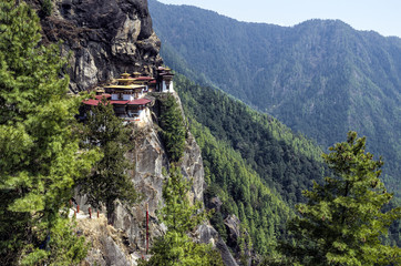 Taktshang monastery, Bhutan - Tigers Nest Monastery also know as Taktsang Palphug Monastery....