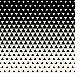 Abstract geometric hipster fashion design print halftone triangle pattern