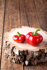 Pepper ratunda ( gogoshar ). Tomato shaped sweet peper.