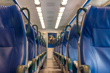Regional train in Italy
