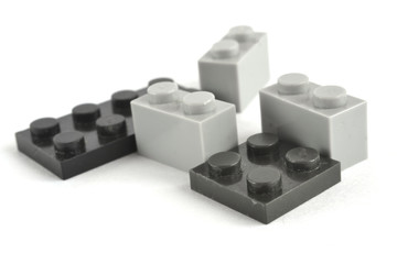 Interlocking plastic blocks