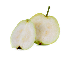 guava fruit isolated on white background