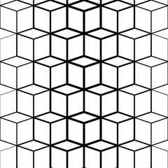 Vector abstract background with cube cell. Halftone. Print. Repeating background. Cloth design, wallpaper.