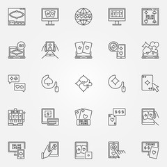 Online casino icon