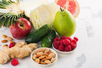 Healthy food for burning fat