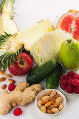 Healthy food for burning fat