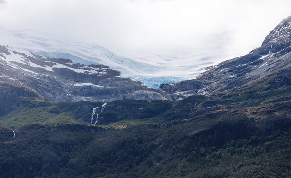 Garibaldi Fjord und Gletscher in Chile