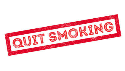Quit Smoking rubber stamp