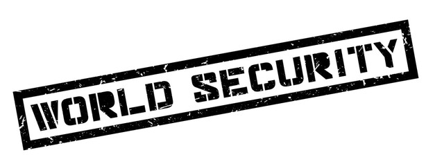 World Security rubber stamp