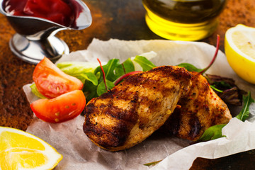 Grilled chicken breast