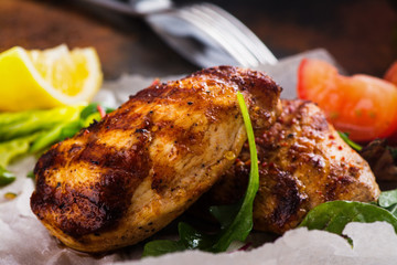 Grilled chicken breast