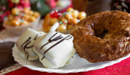 traditional cookies of Neapolitan food