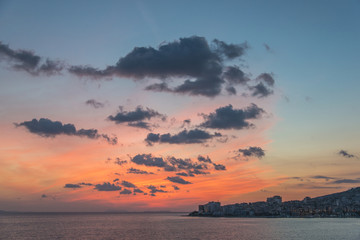 Sunset at Vlore ,Albania