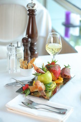 Fine dining - exquisite restaurant 