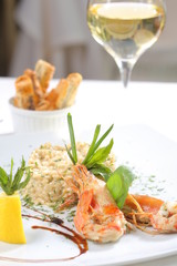 Fine dining - exquisite restaurant 