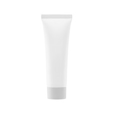 Blank cosmetics packs tubes