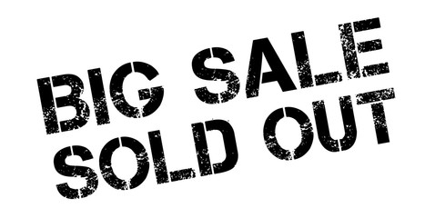 Big sale sold out rubber stamp