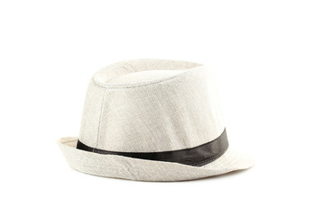 Pretty hat isolated on a white background