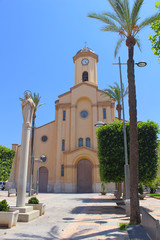 Fototapeta na wymiar Iglesia Nuestra Señora del Rosario, La Unión, Murcia