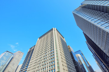 High-rise buildings -  Marunouchi and Otemachi , Tokyo, Japan